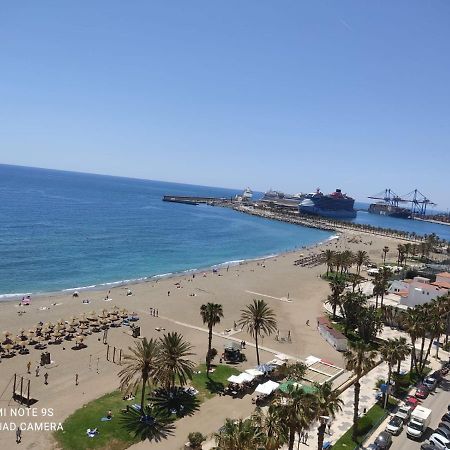 Espectaculares Vistas Al Mar Playa Malagueta Leilighet Málaga Eksteriør bilde