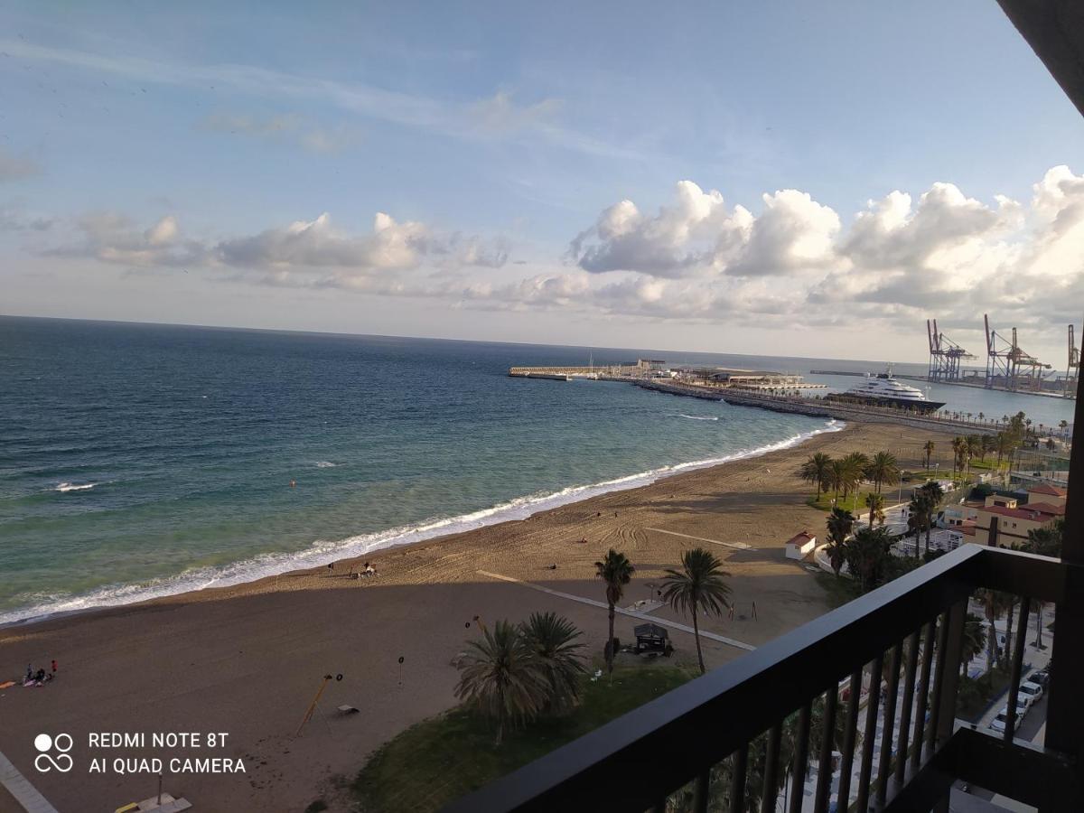 Espectaculares Vistas Al Mar Playa Malagueta Leilighet Málaga Eksteriør bilde