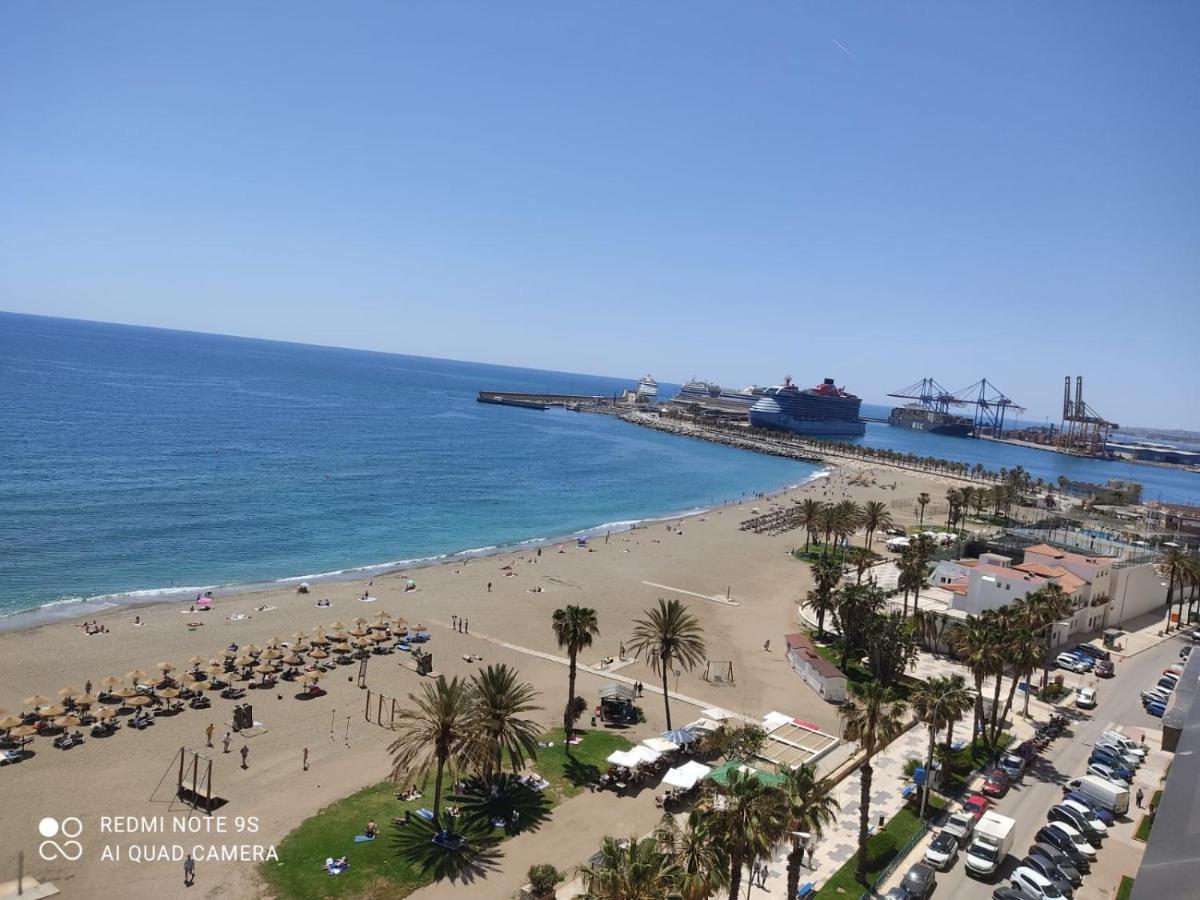 Espectaculares Vistas Al Mar Playa Malagueta Leilighet Málaga Eksteriør bilde